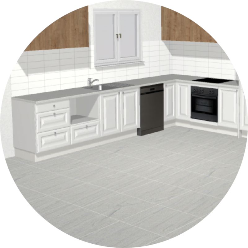 3D Kitchen Planner U Install It Kitchens   3D Planner Steps Build3 800x800 