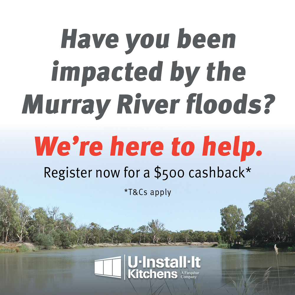 Cashback offer for Murray River Floods